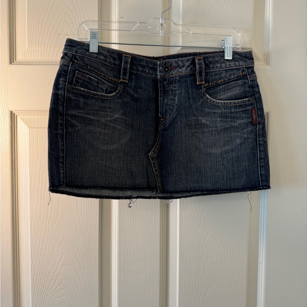 Denim Mini Skirt
